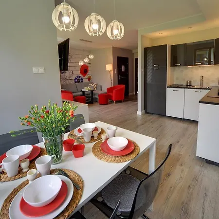 מלון דירות Gustowny Sun Seasons 24 W Karpaczu Z Tarasem By Renters