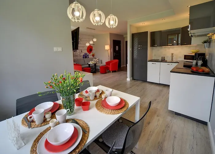 Aparthotel Gustowny Sun Seasons 24 W Karpaczu Z Tarasem By Renters